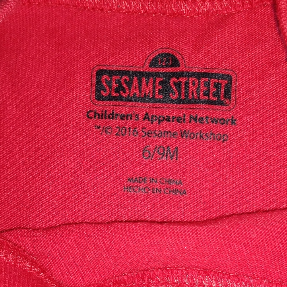 Elmo Outfit Top & Shorts - Picture 3 of 8